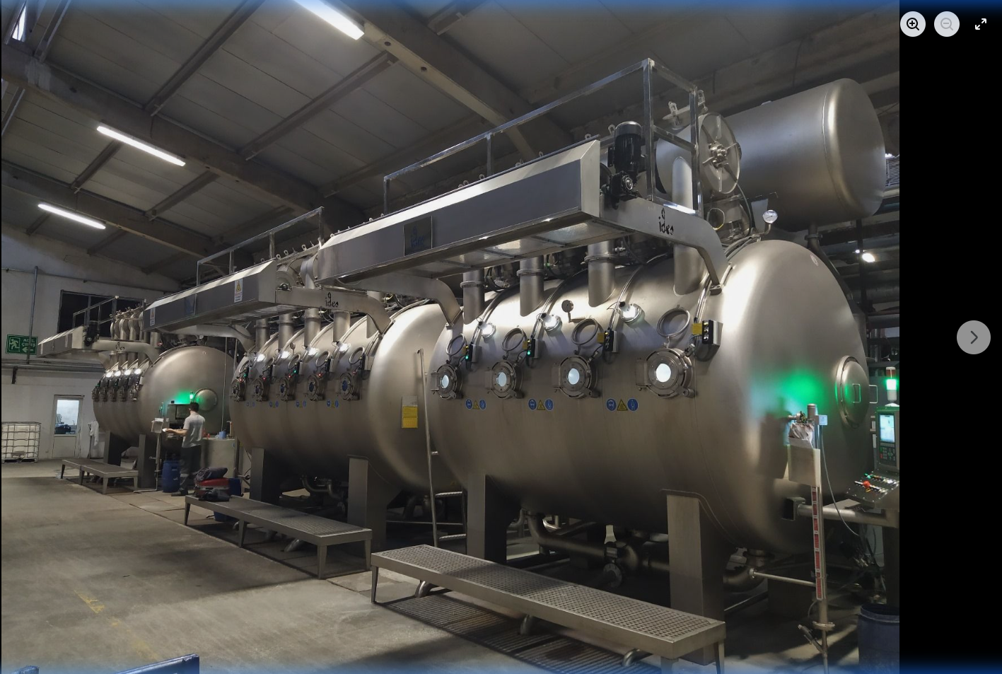 IDES Fabric Dyeing Machine Factory Installation